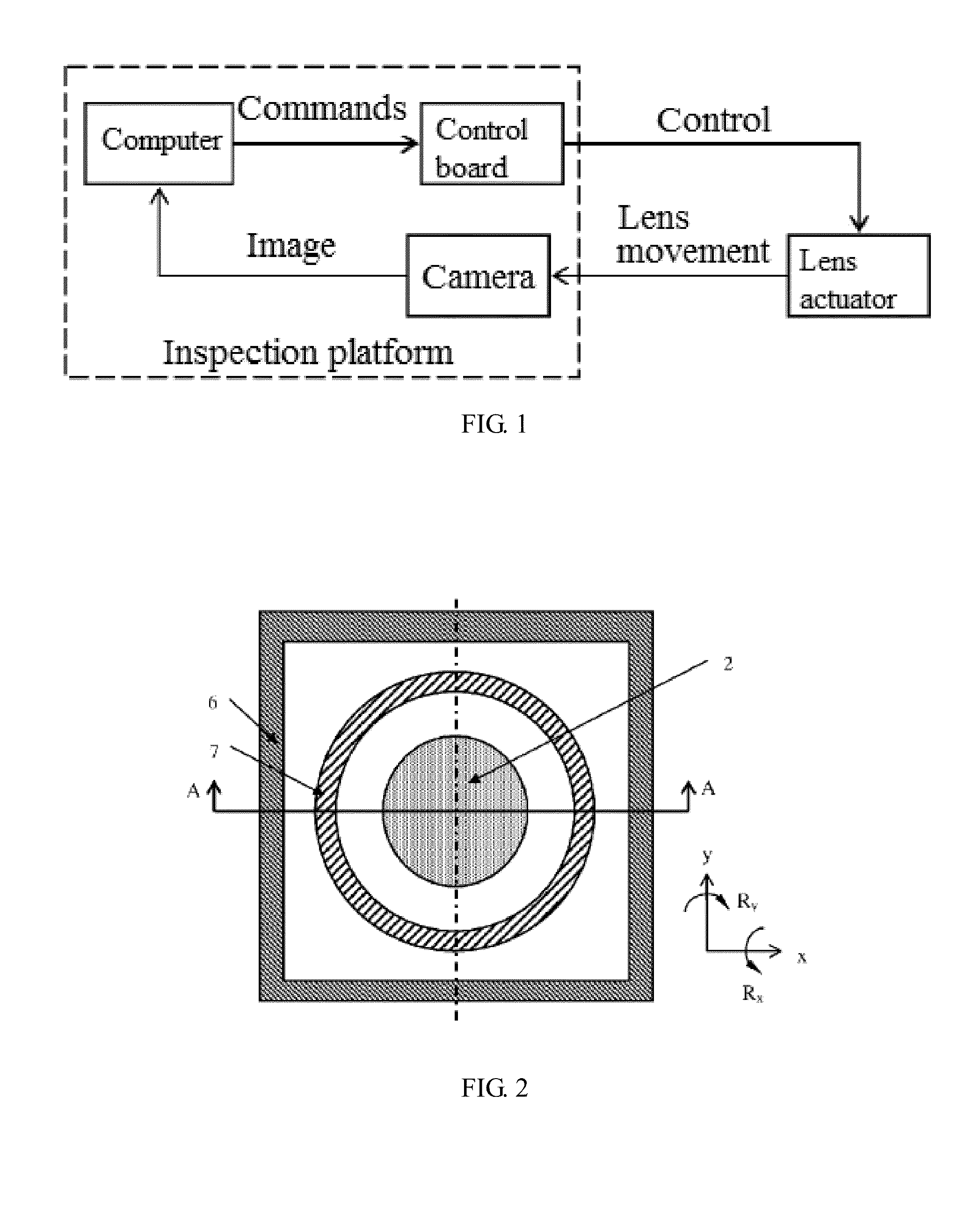 Device, system, and method for rapidly and comprehensively inspecting lens actuator