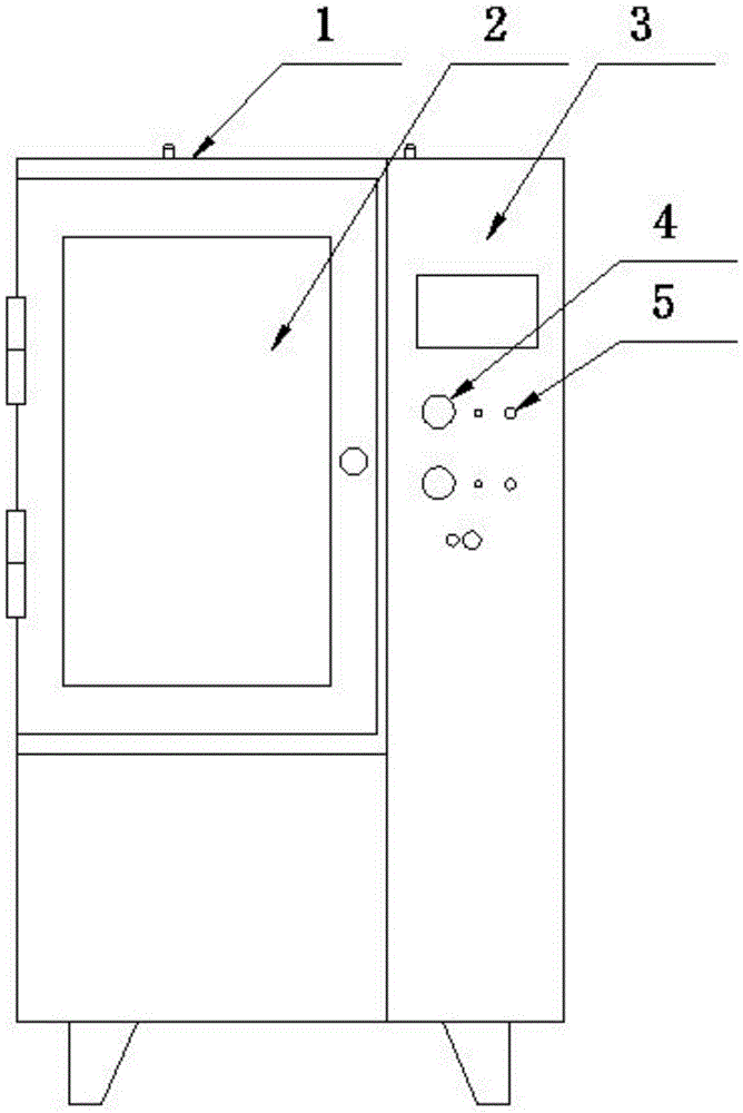 Aerosol can interval pressure withstand testing device