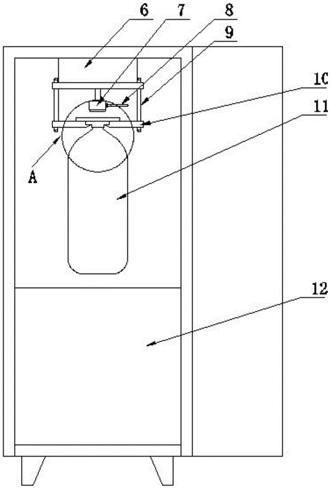 Aerosol can interval pressure withstand testing device