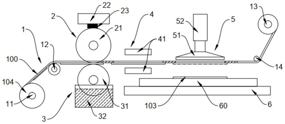 Labeling machine and labeling method for infusion bag