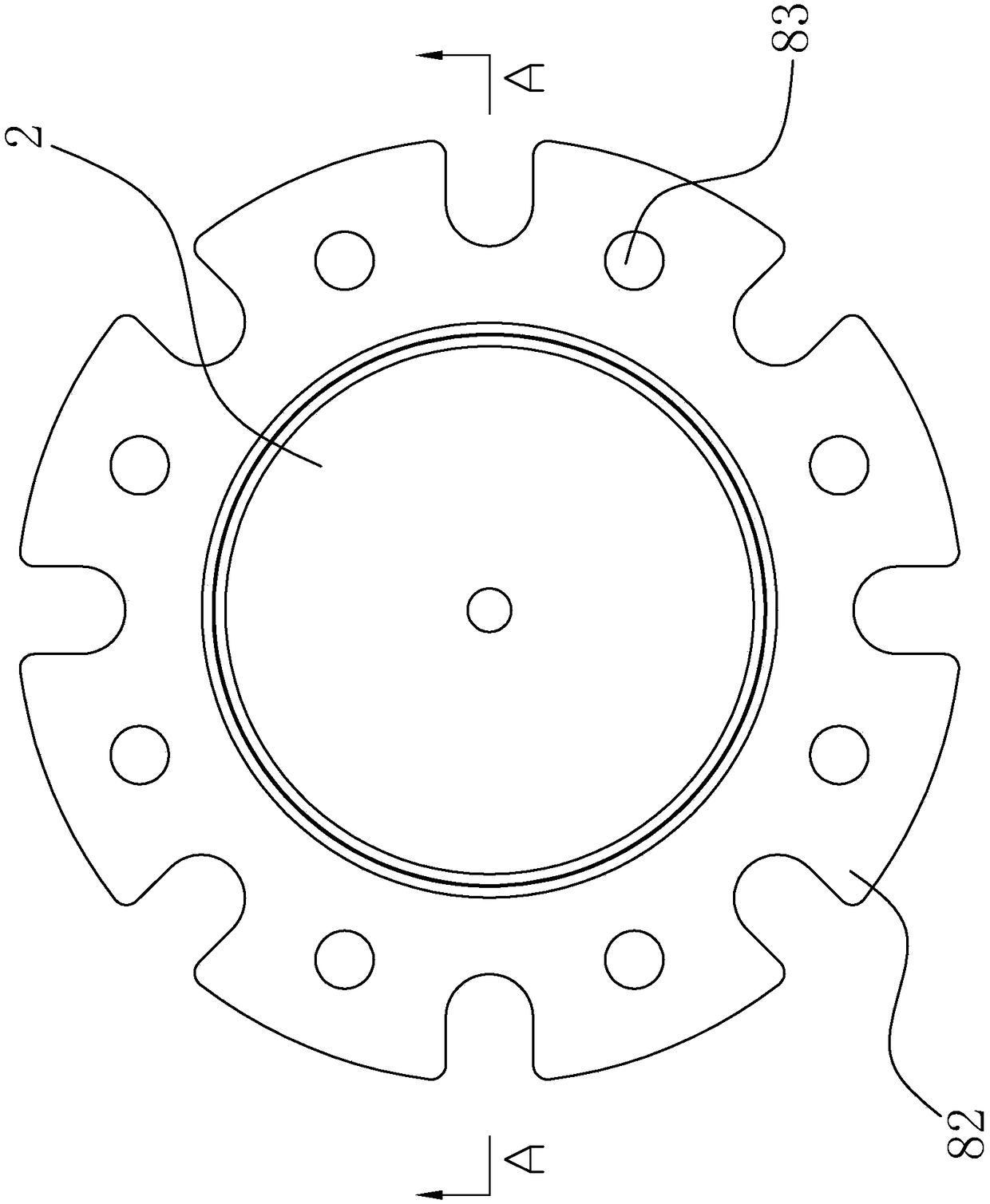 Moxa-moxibustion mechanism