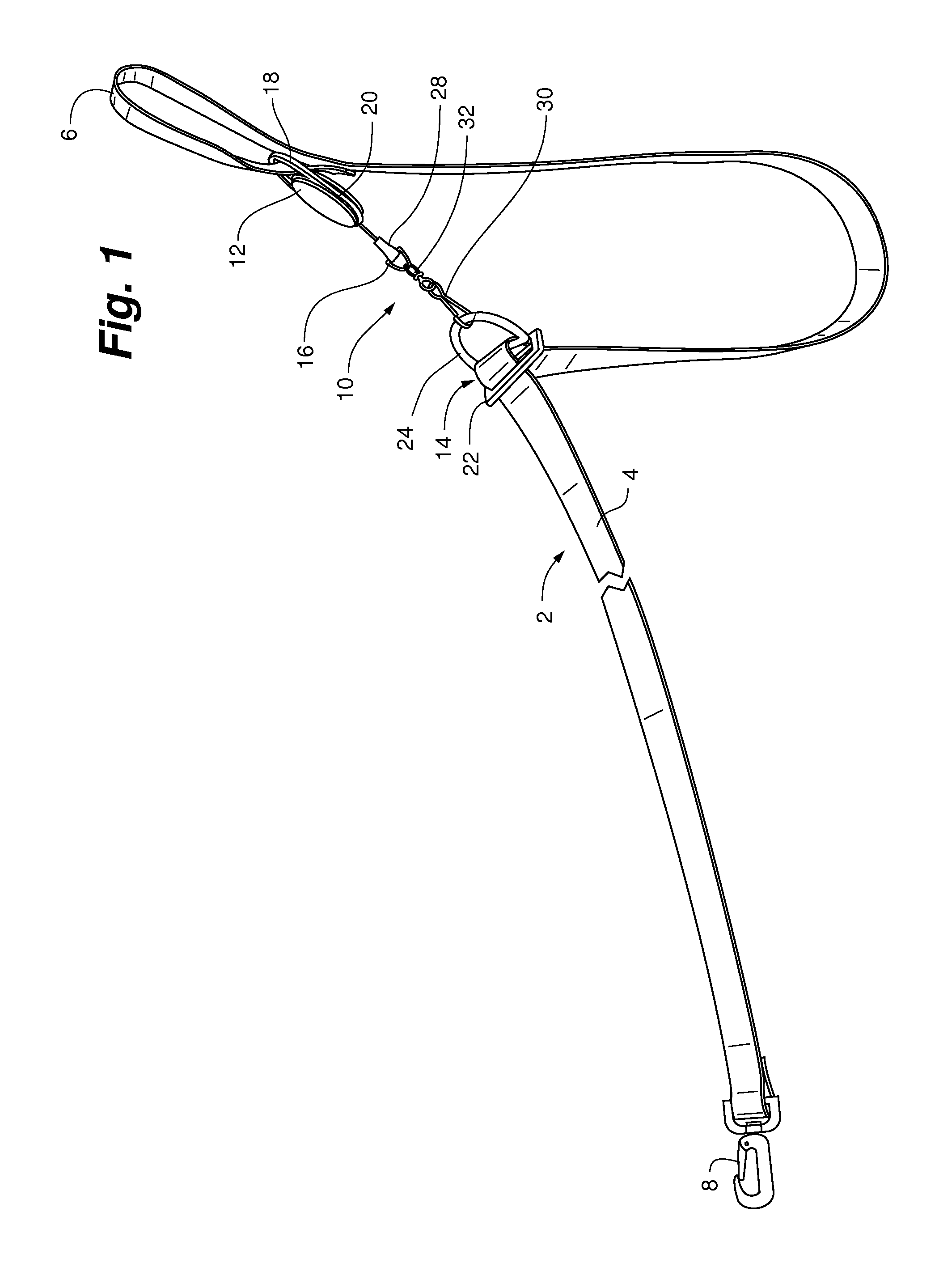 Leash slack control system