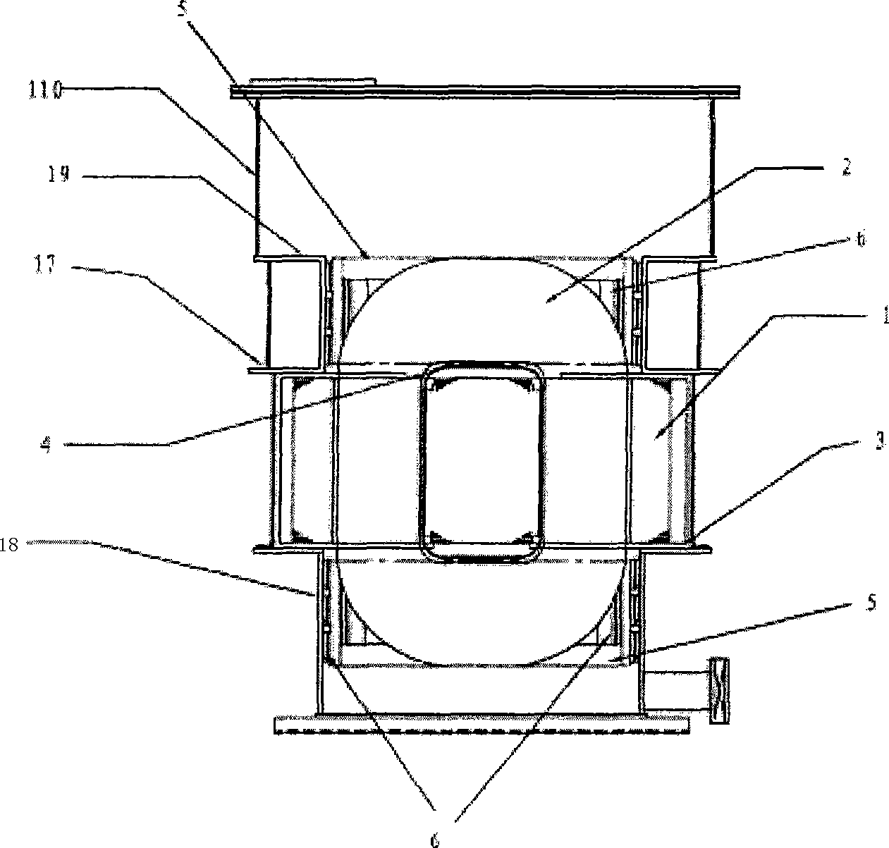 Body of shell type amorphous alloy transformer