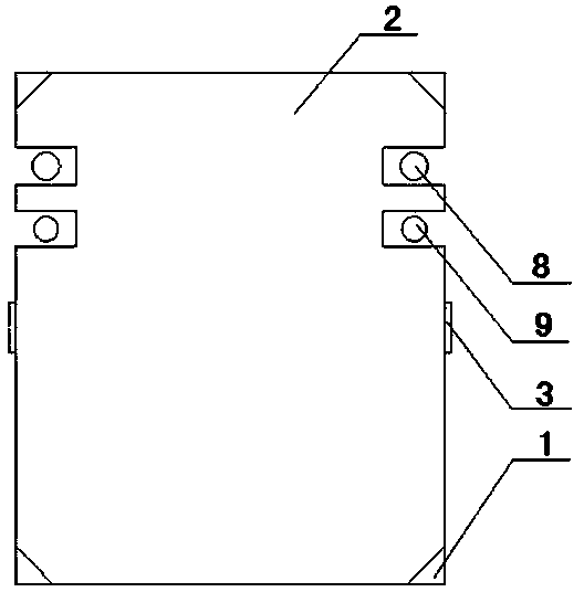 Light guide plate installing structure