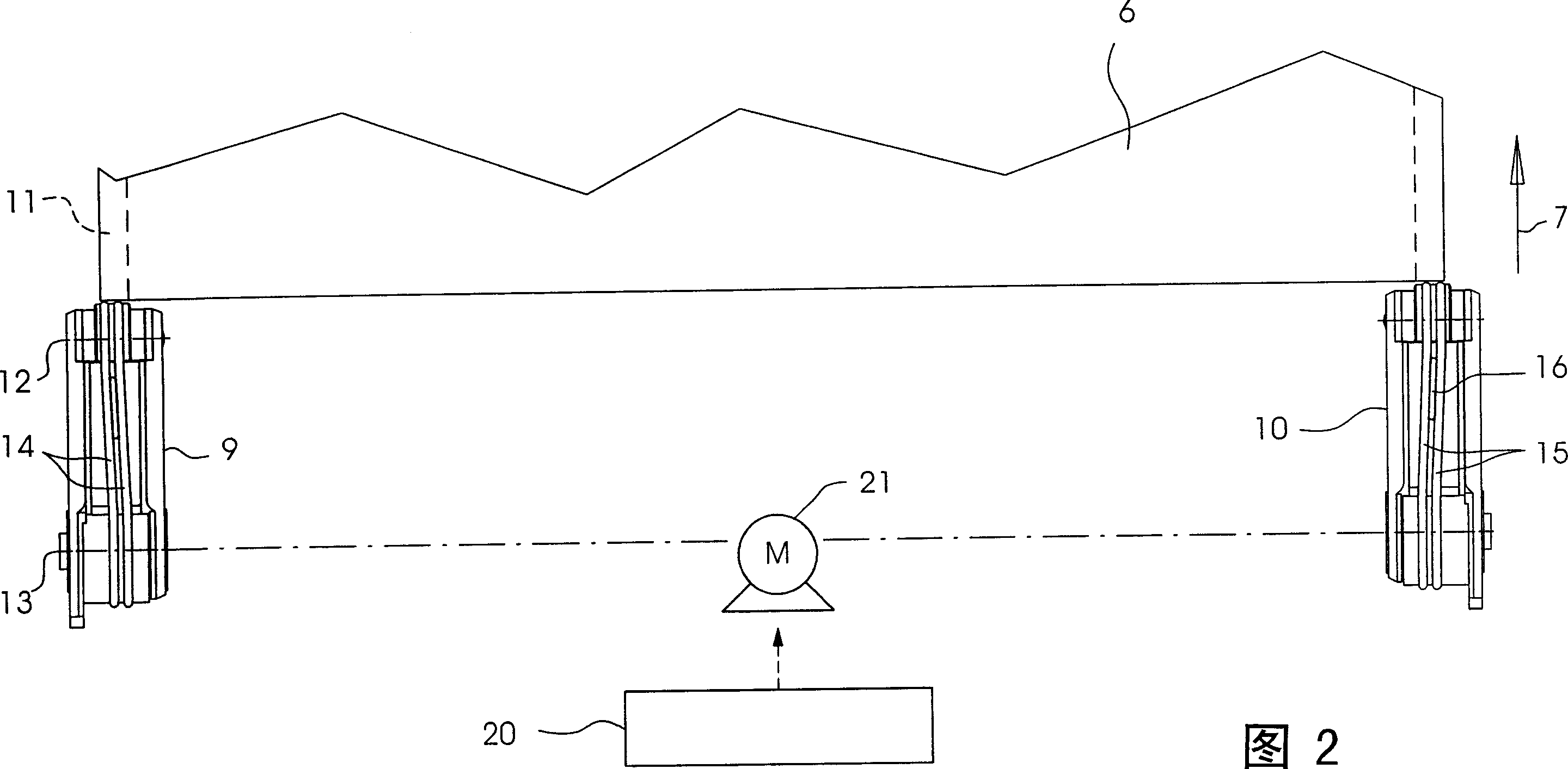 Sheet brake for a press