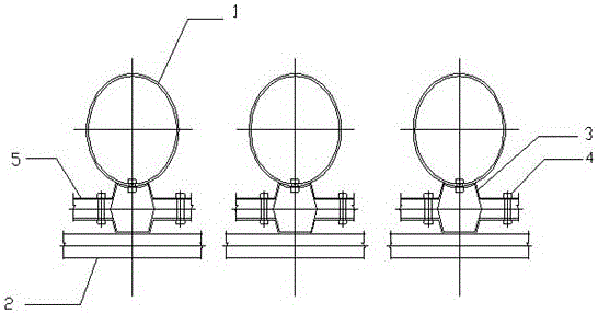 Forced movable energy-absorbing safety guardrail