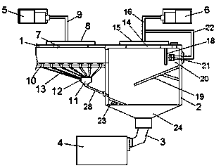 High-efficiency zinc oxide production and processing robot