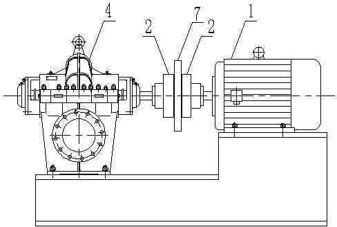 Pump-stopping water hammer protection method and pump-stopping water hammer protection device for centrifugal pump