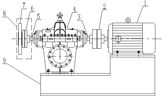 Pump-stopping water hammer protection method and pump-stopping water hammer protection device for centrifugal pump