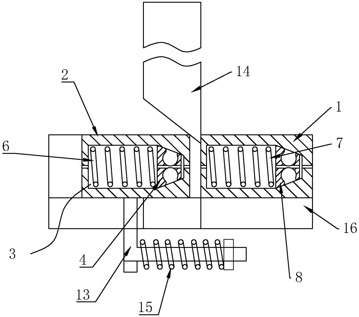 Feeding device of battery aluminum sheet