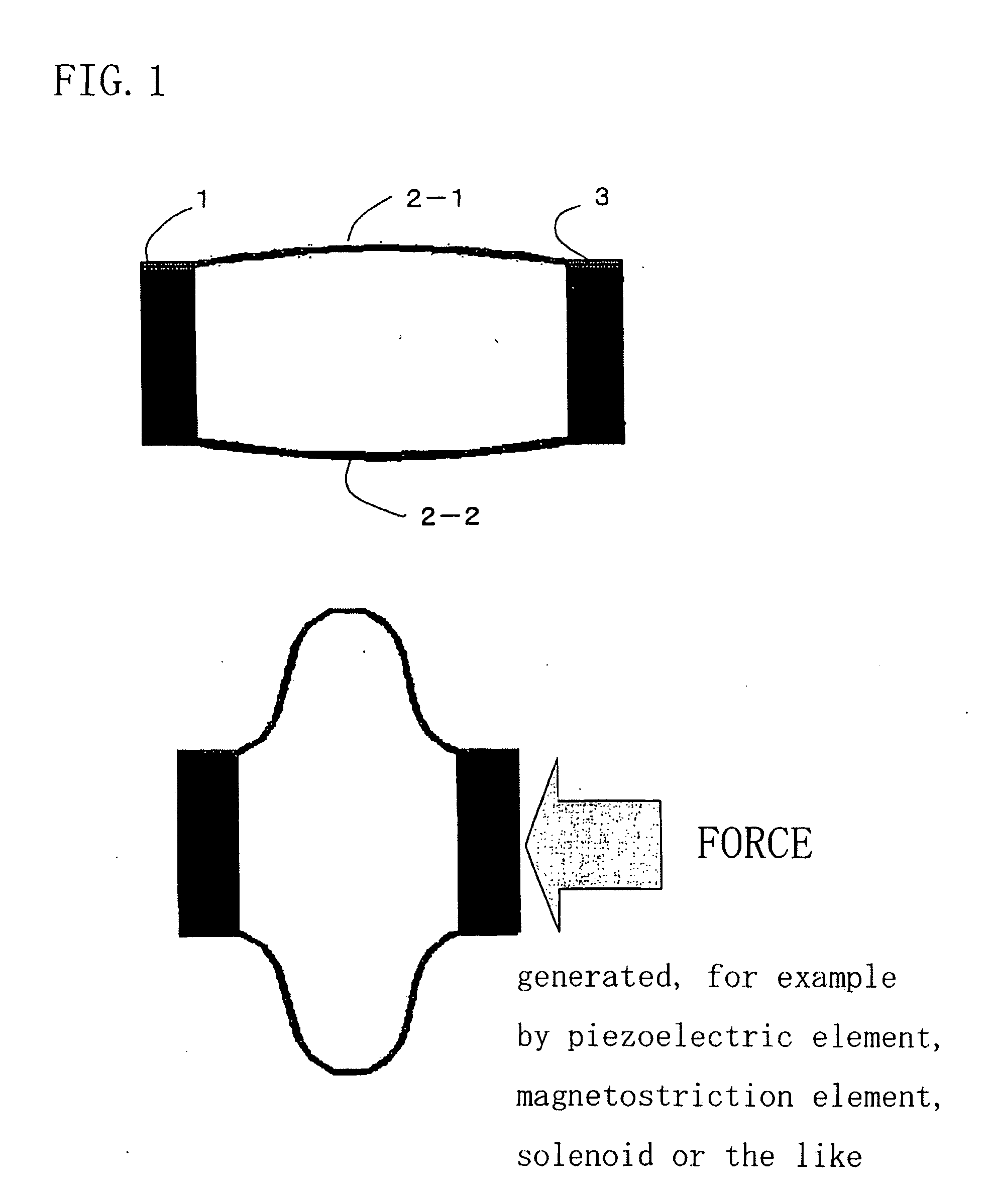 Resonator Capable of Varying Its Resonance Frequency and Method for Varying Its Resonance Frequency