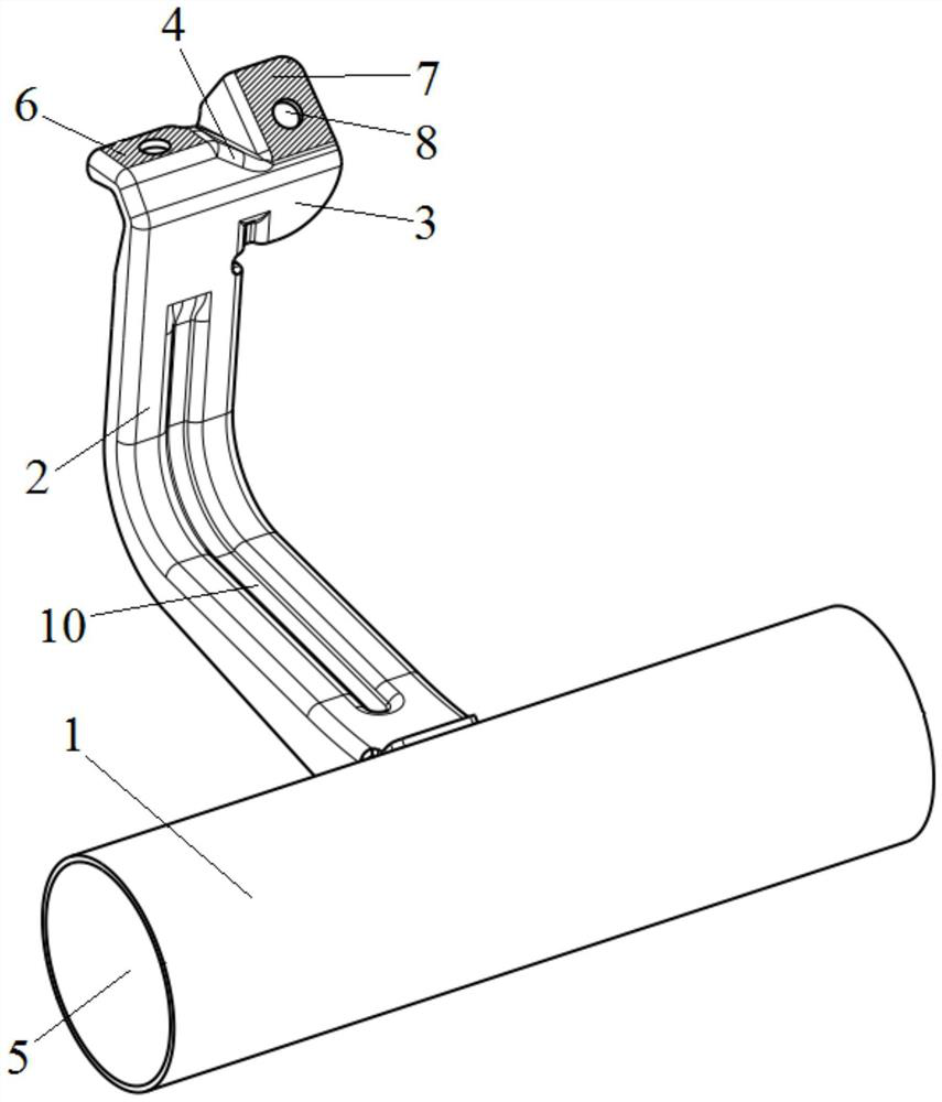 Gap adjustment frame between instrument panel and central large screen