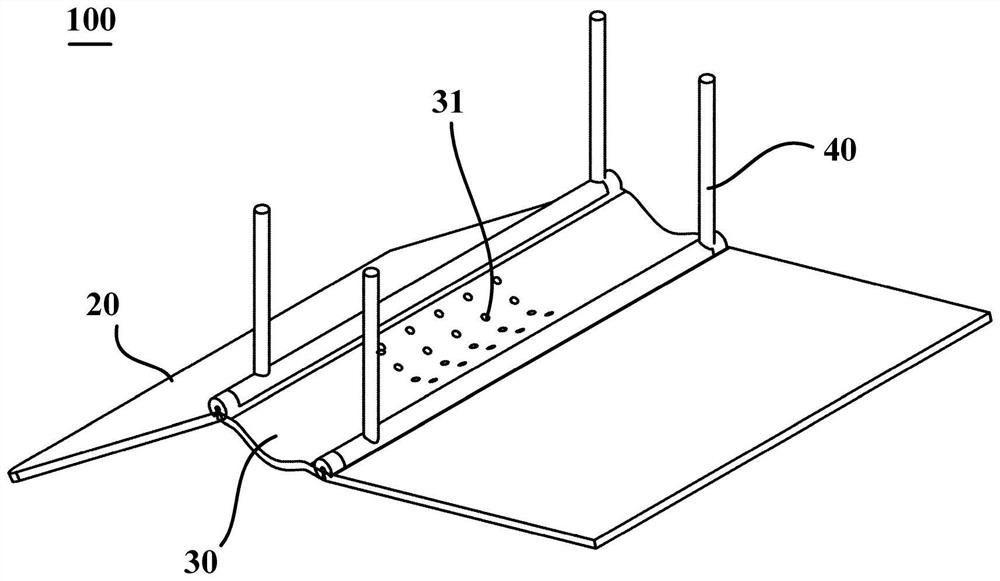 Smoke gathering plate for range hood and range hood