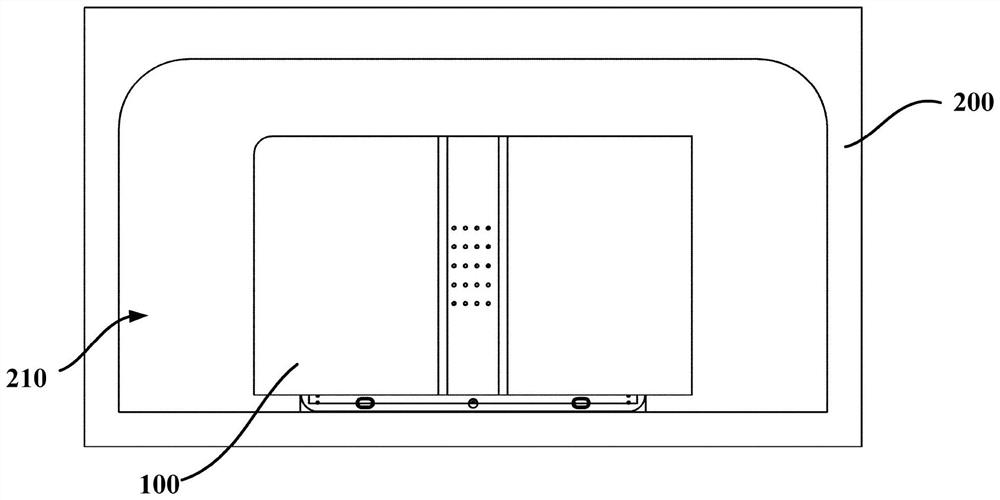 Smoke gathering plate for range hood and range hood