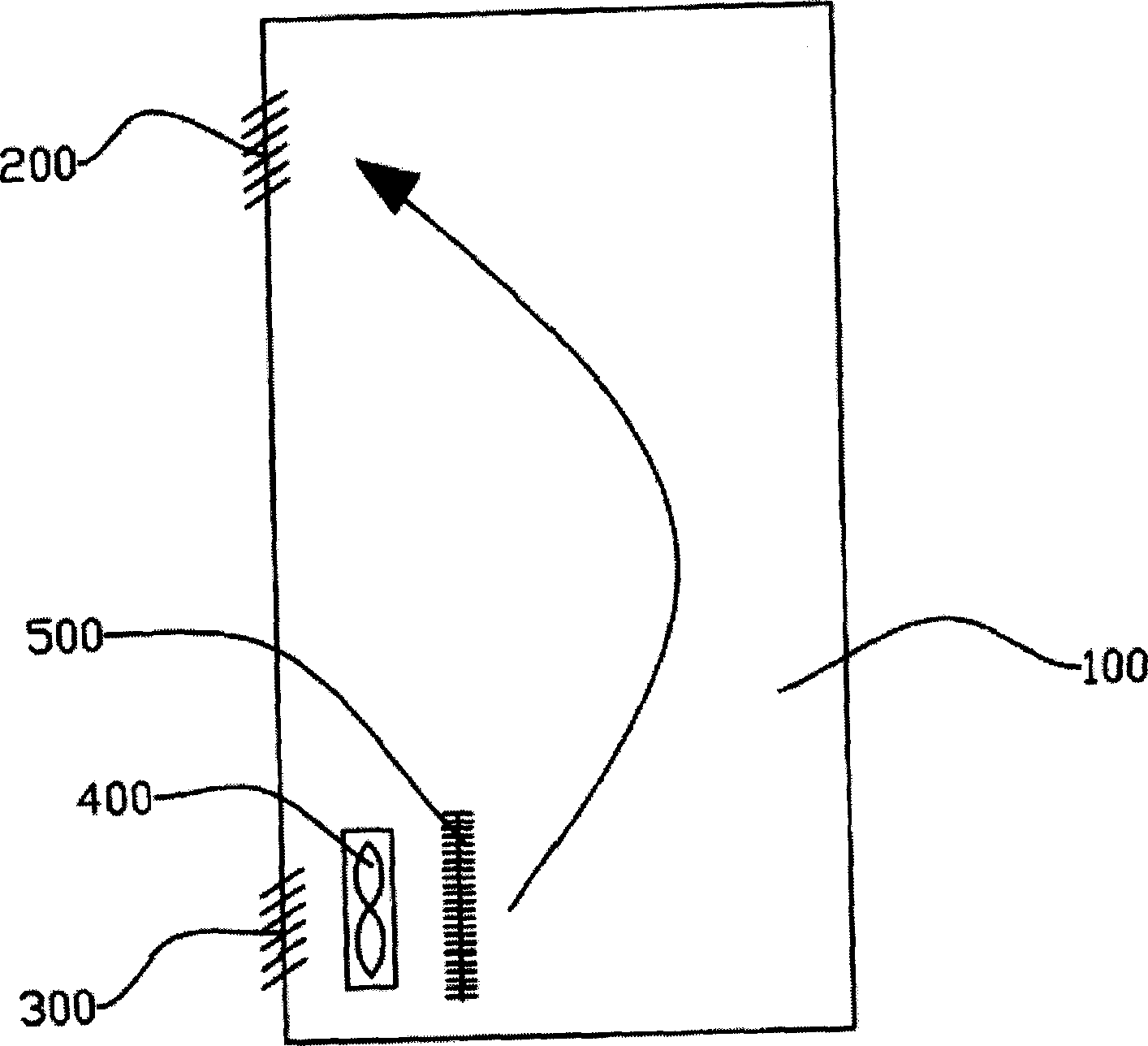 Machine-cabinet temperature controlling system, device and method