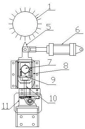 Four roller brushing machine