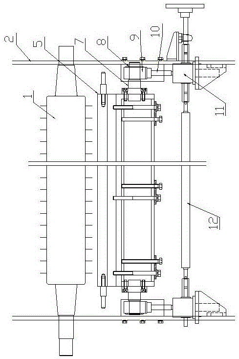 Four roller brushing machine