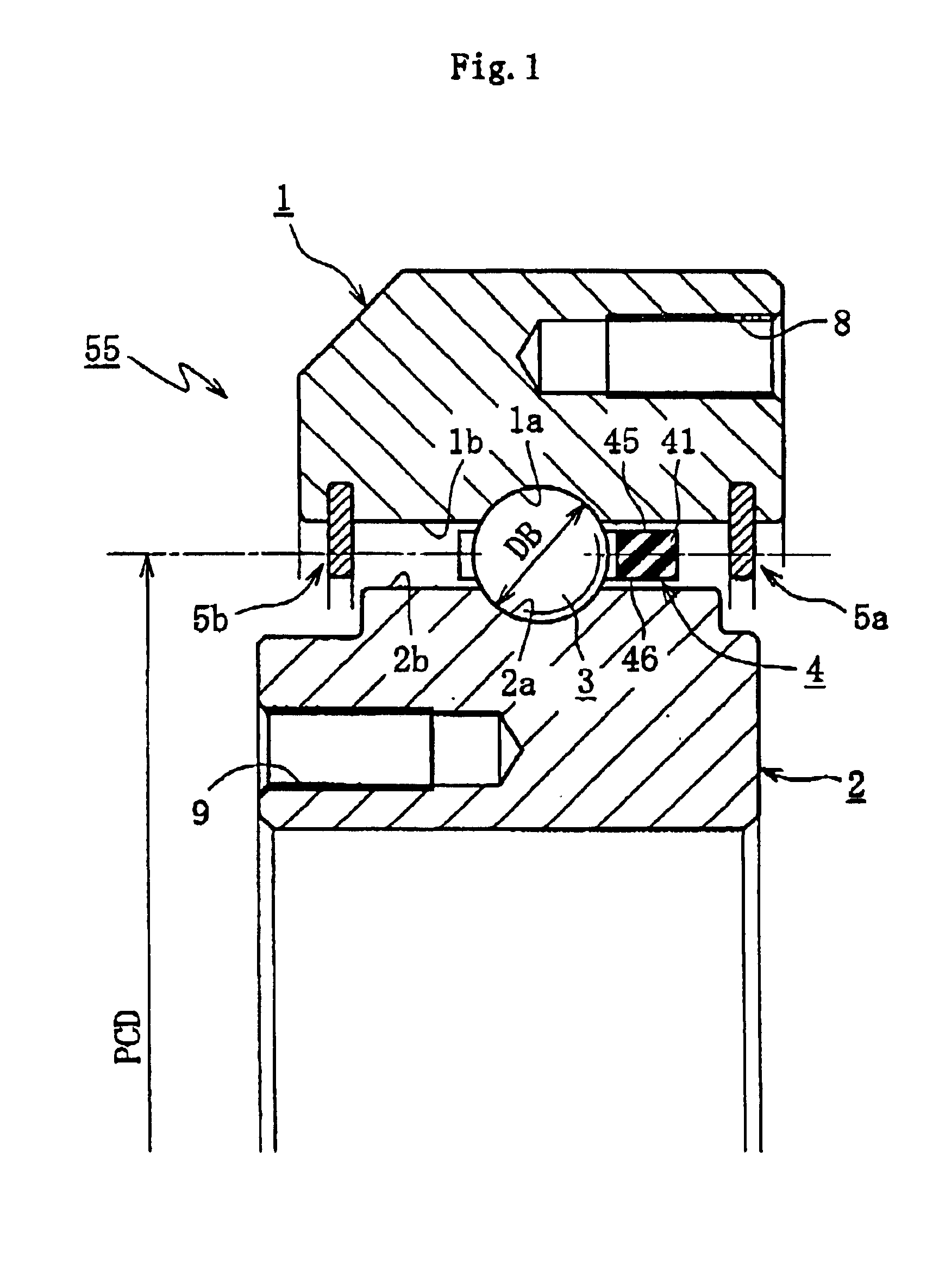 Ultrathin-walled rolling bearing