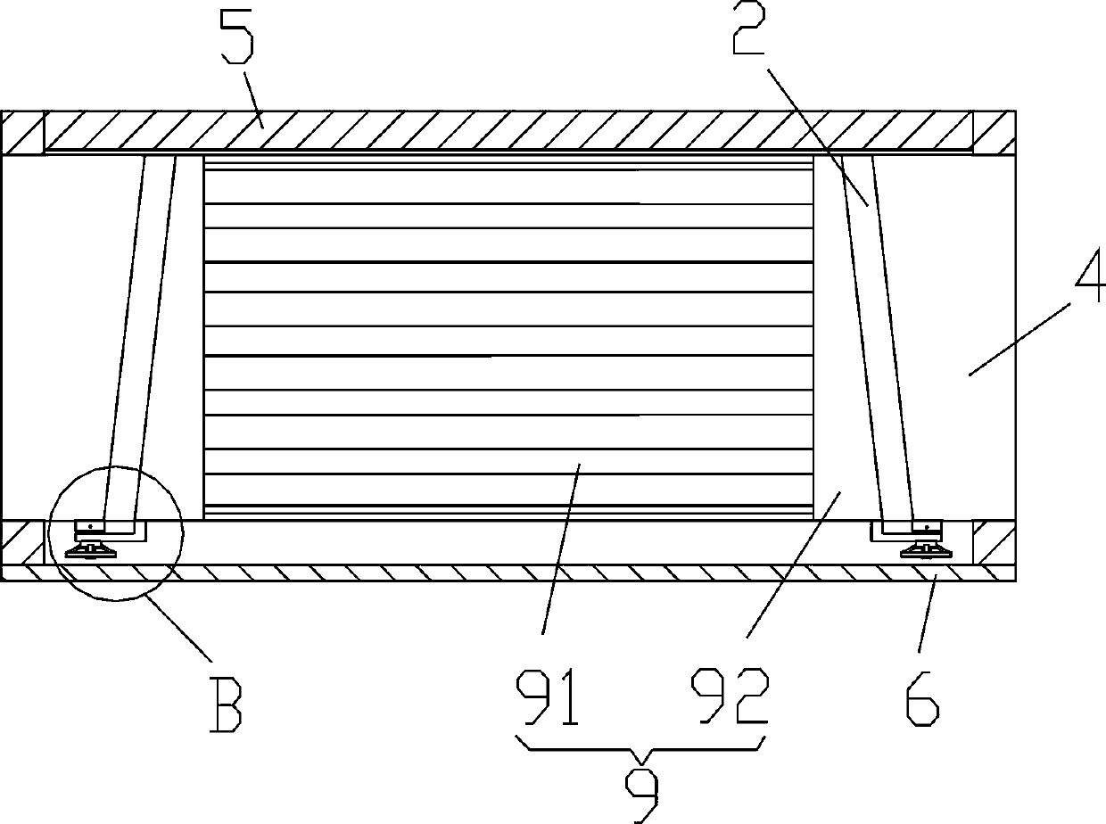 Heat exchange device for purifying industrial oil smoke