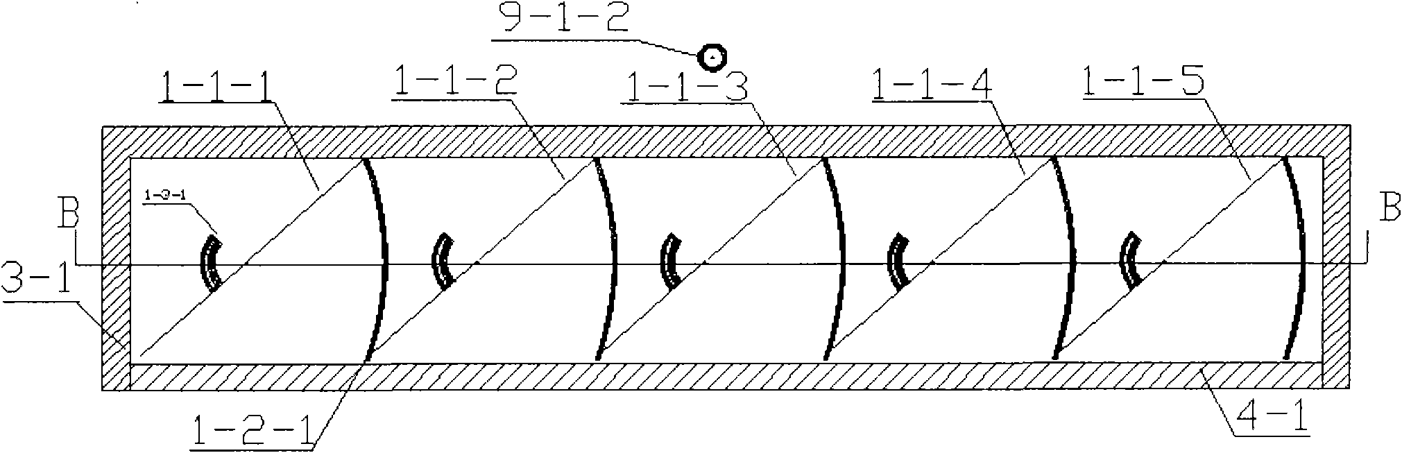 Hemispherical light-collecting secondary reflective solar water heater