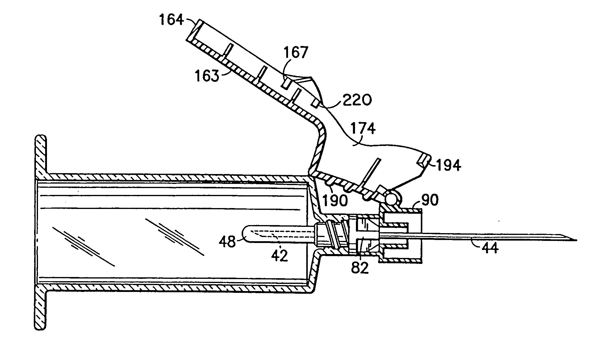 Safety shield assembly