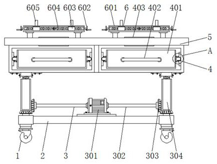 Equipment research and development device convenient to move