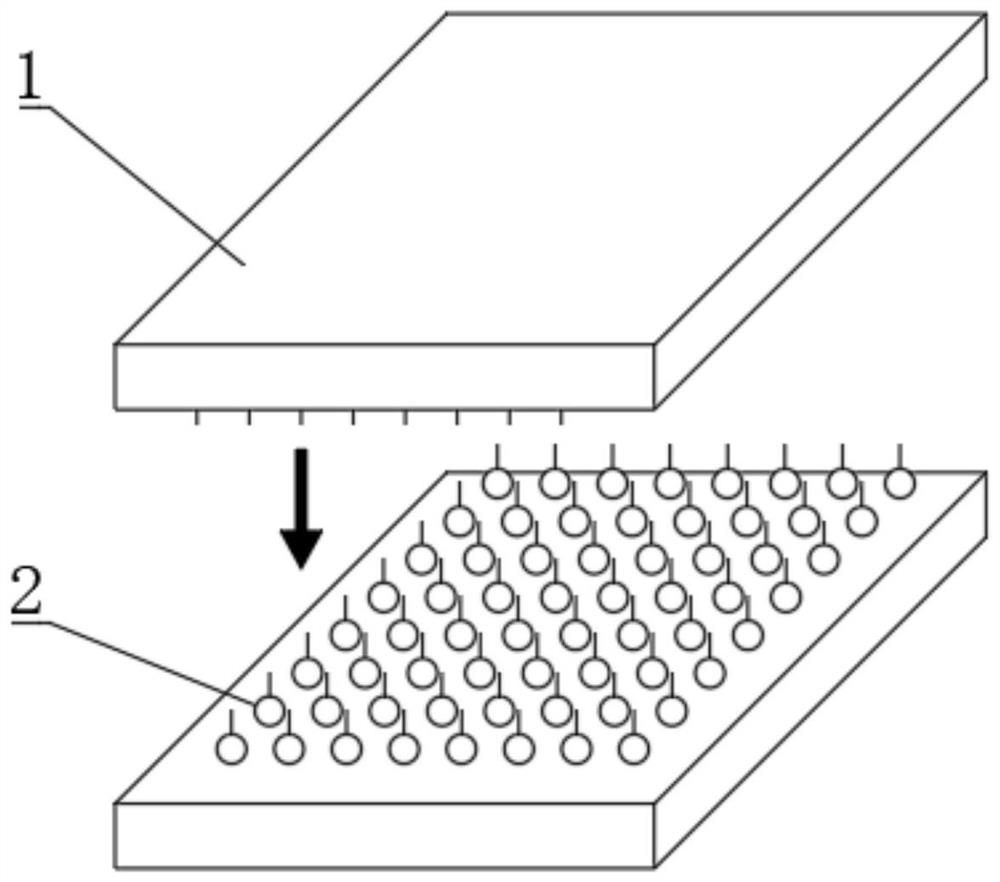 Semiconductor silicon wafer patch based on thermal winding technology