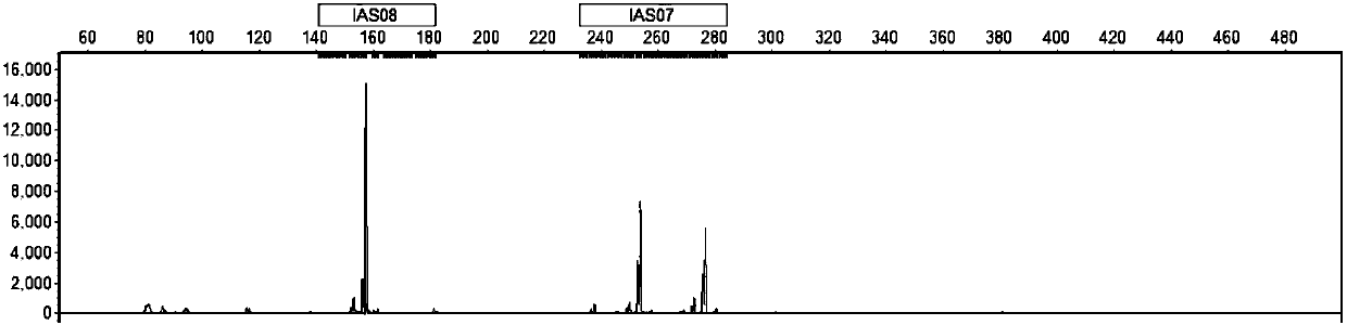 A complete set of reagents and methods for identifying the parent-child relationship of Peking ducks