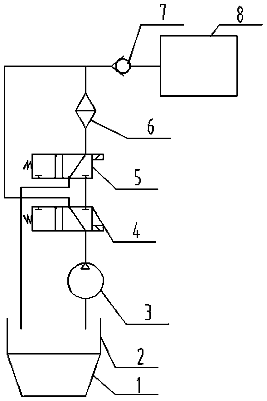 An in-situ water fetching device from moisture ditch for paddy field pesticide applicator