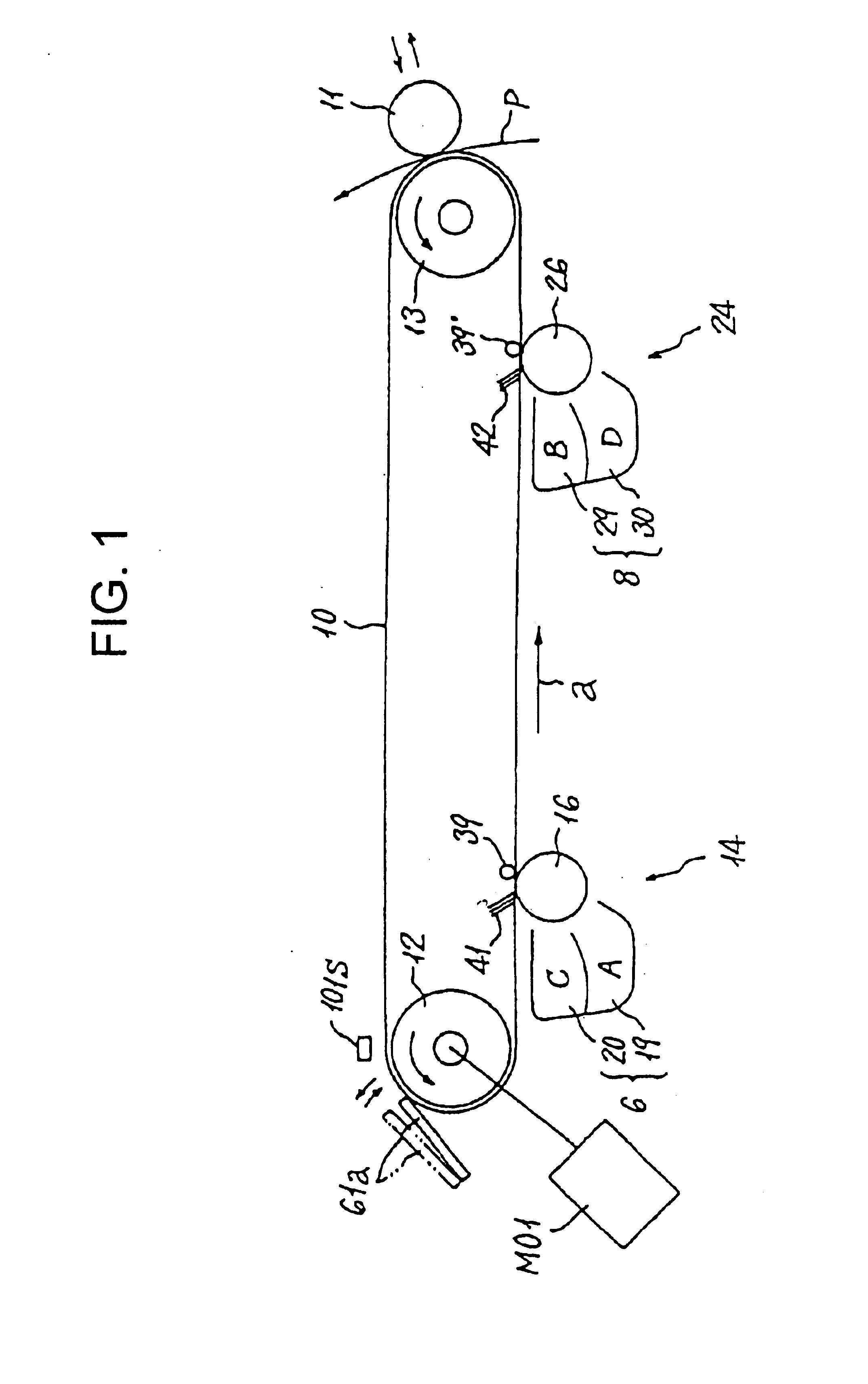 Belt apparatus used in image formation, and an image formation apparatus