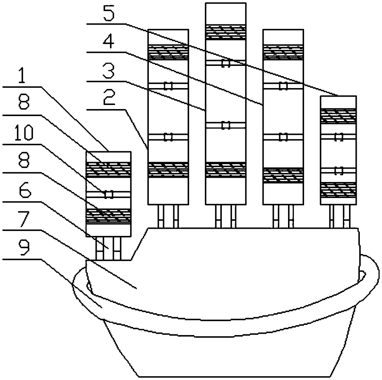 Rehabilitation device for preventing hand muscle atrophy and deformation and application thereof