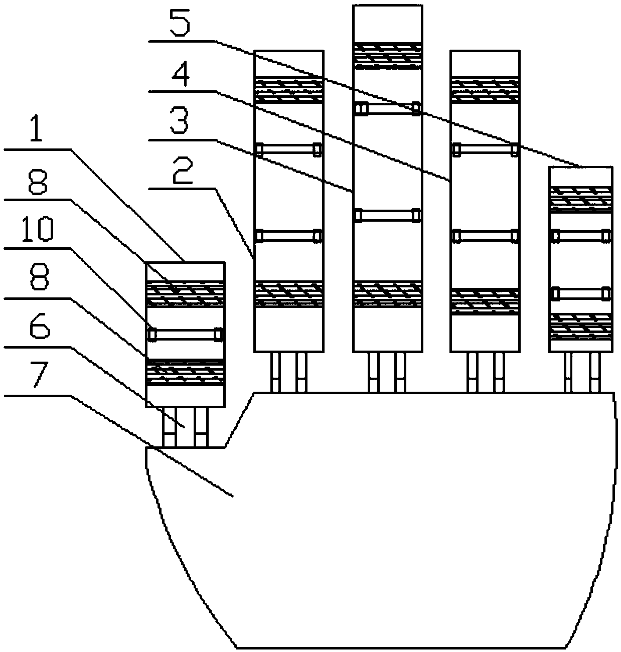 Rehabilitation device for preventing hand muscle atrophy and deformation and application thereof