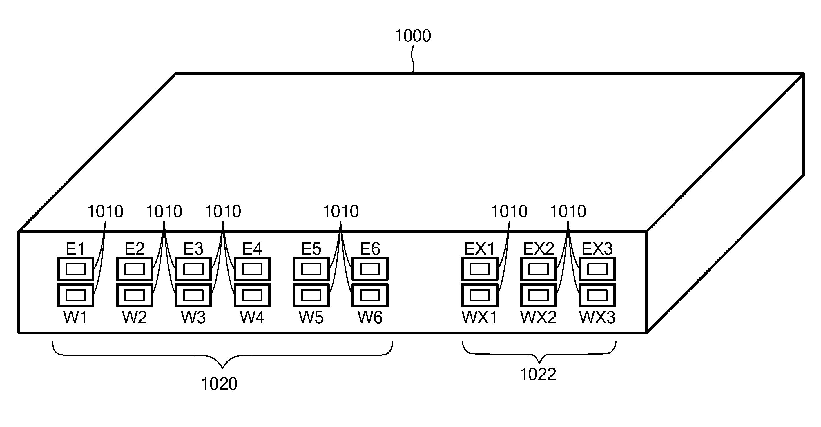 System and method for data center optical connection