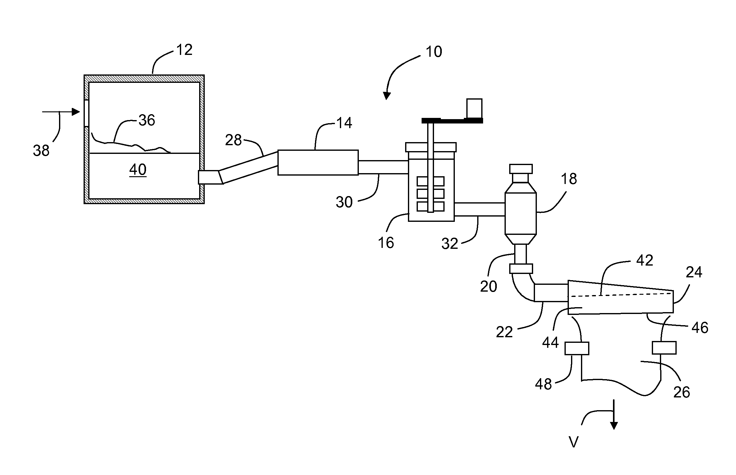 Method for low energy separation of a glass ribbon