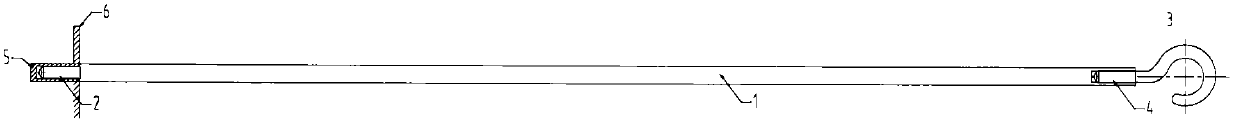 Sensor installation device for acoustic wind tunnel test