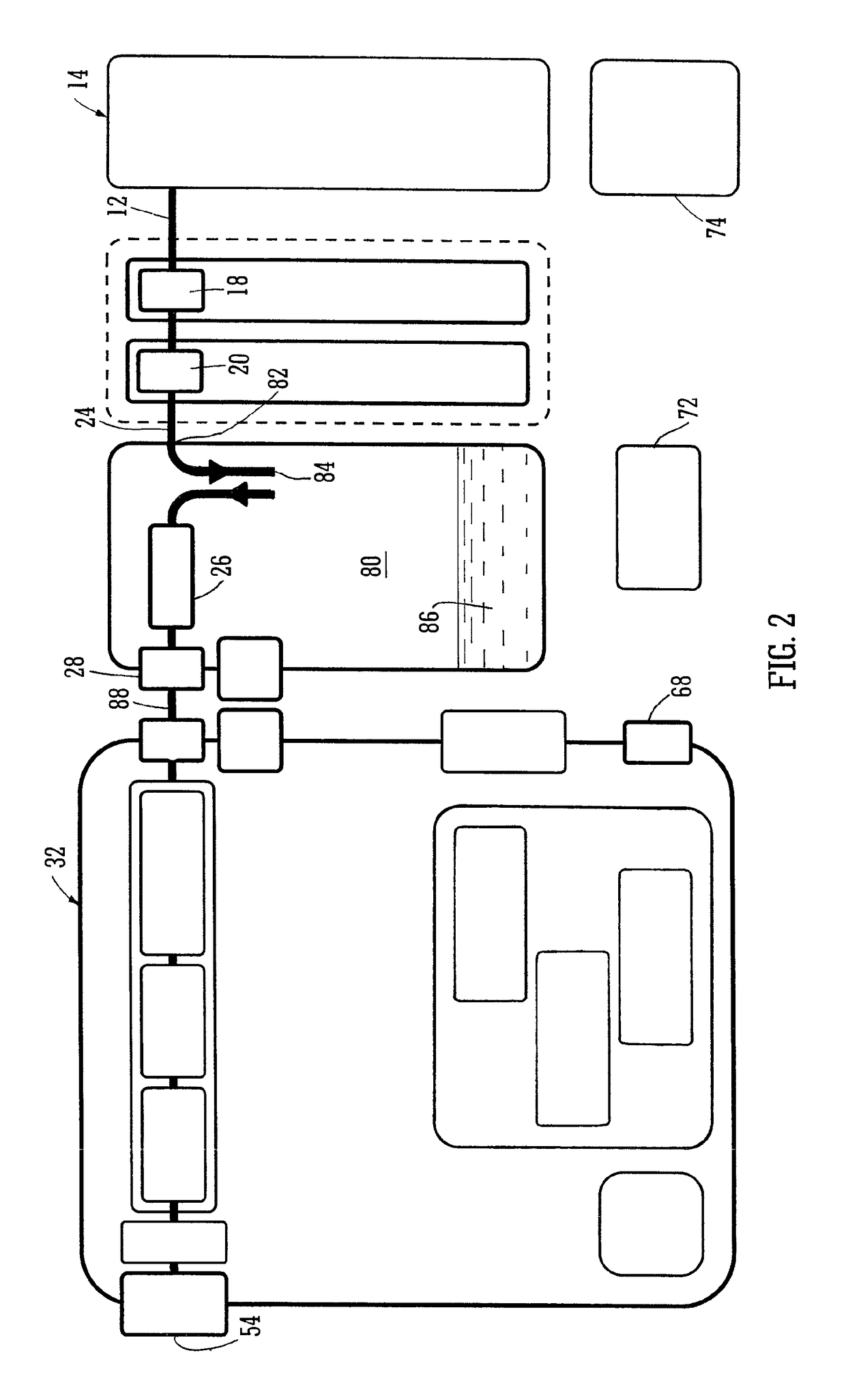 Silencer for vacuum system of a wound drainage apparatus