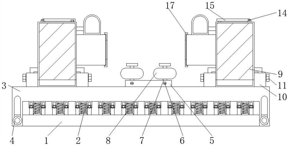 Tool wear detection device by utilizing multi-angle camera shooting