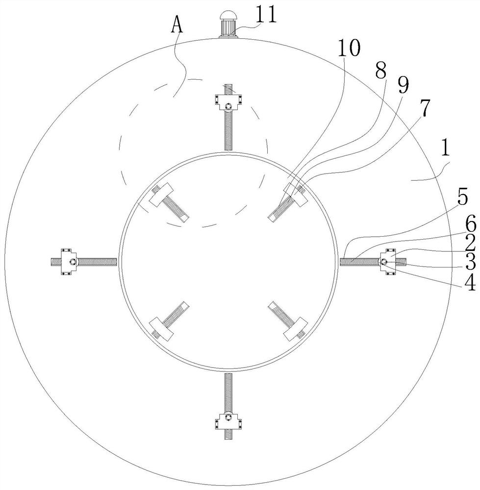 A kind of bearing ring outer surface grinding device for bearing processing and manufacturing