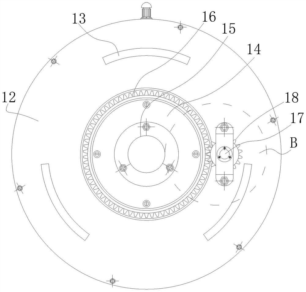 A kind of bearing ring outer surface grinding device for bearing processing and manufacturing