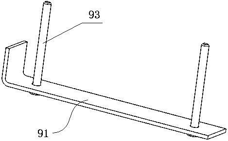 A line card and its line code bracket, an insulated line code and a vehicle using the line card