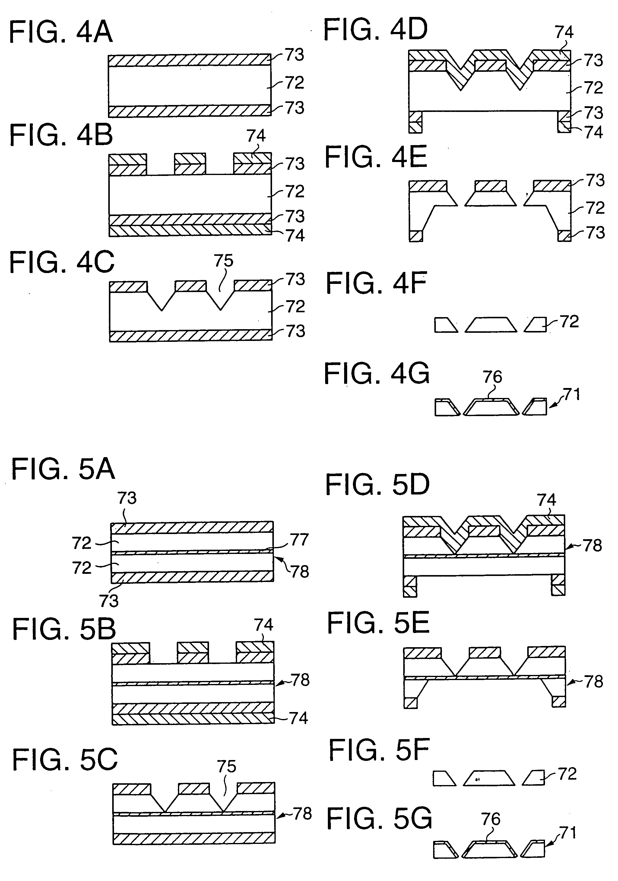 Optical-pickup slider, manufacturing method thereof, probe and manufacturing method thereof, and probe array and manufacturing method thereof