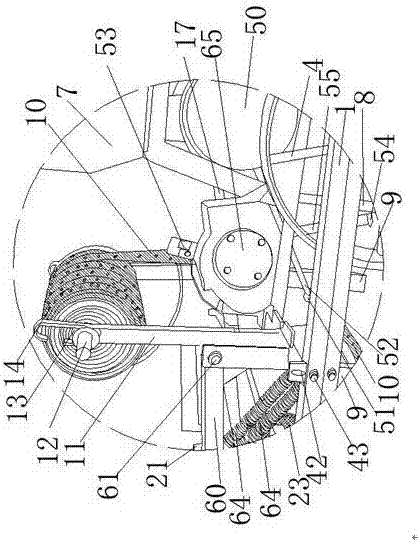 Multi-functional peanut seeder and summer-peanut disaster reducing and efficiency improving cultivation method using multi-functional peanut seeder