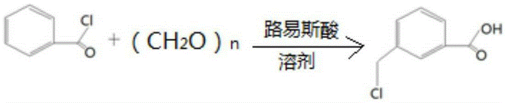 3-chloro methyl benzoic acid synthetic method