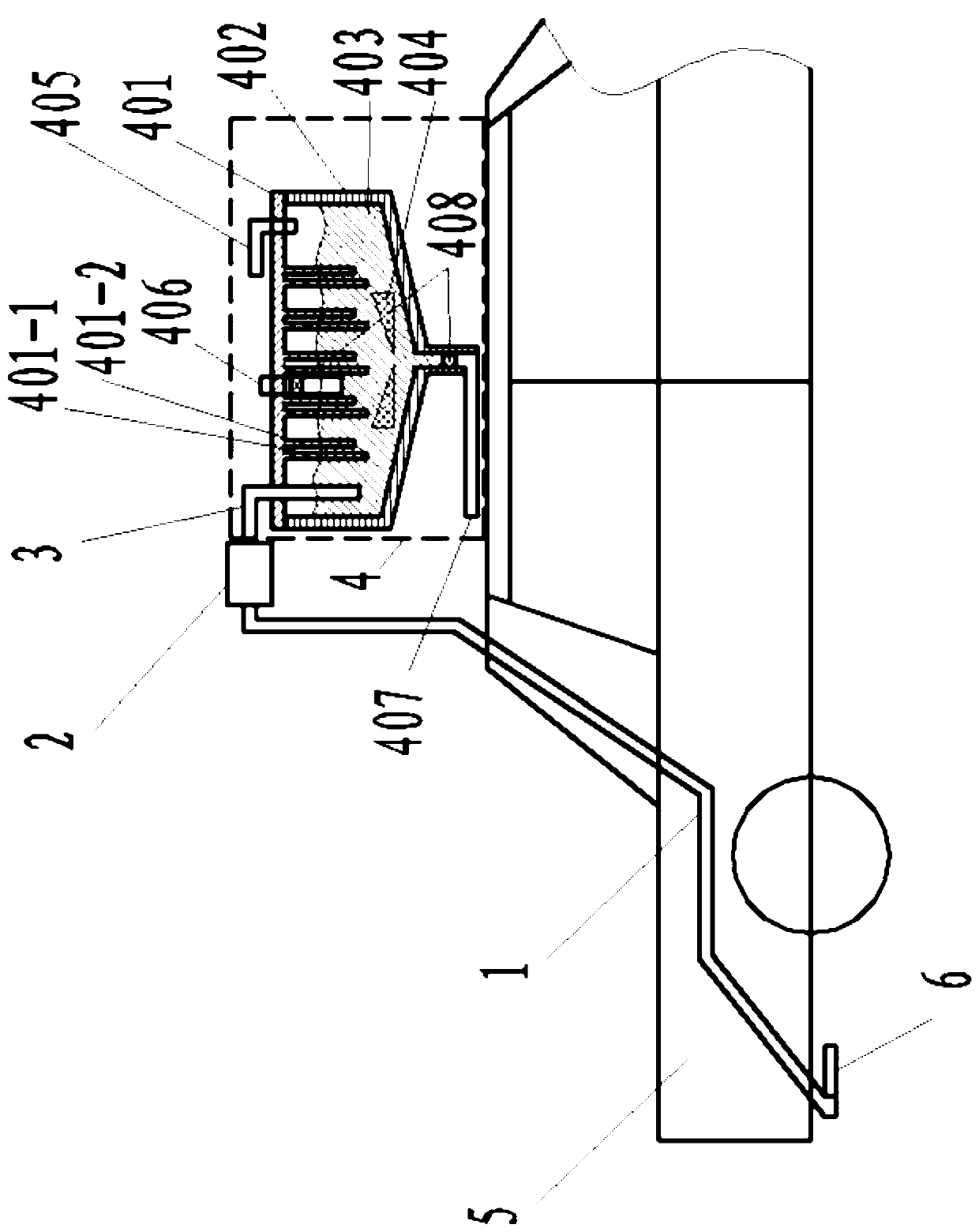 Automobile exhaust gas and resident coal burning waste gas purification system