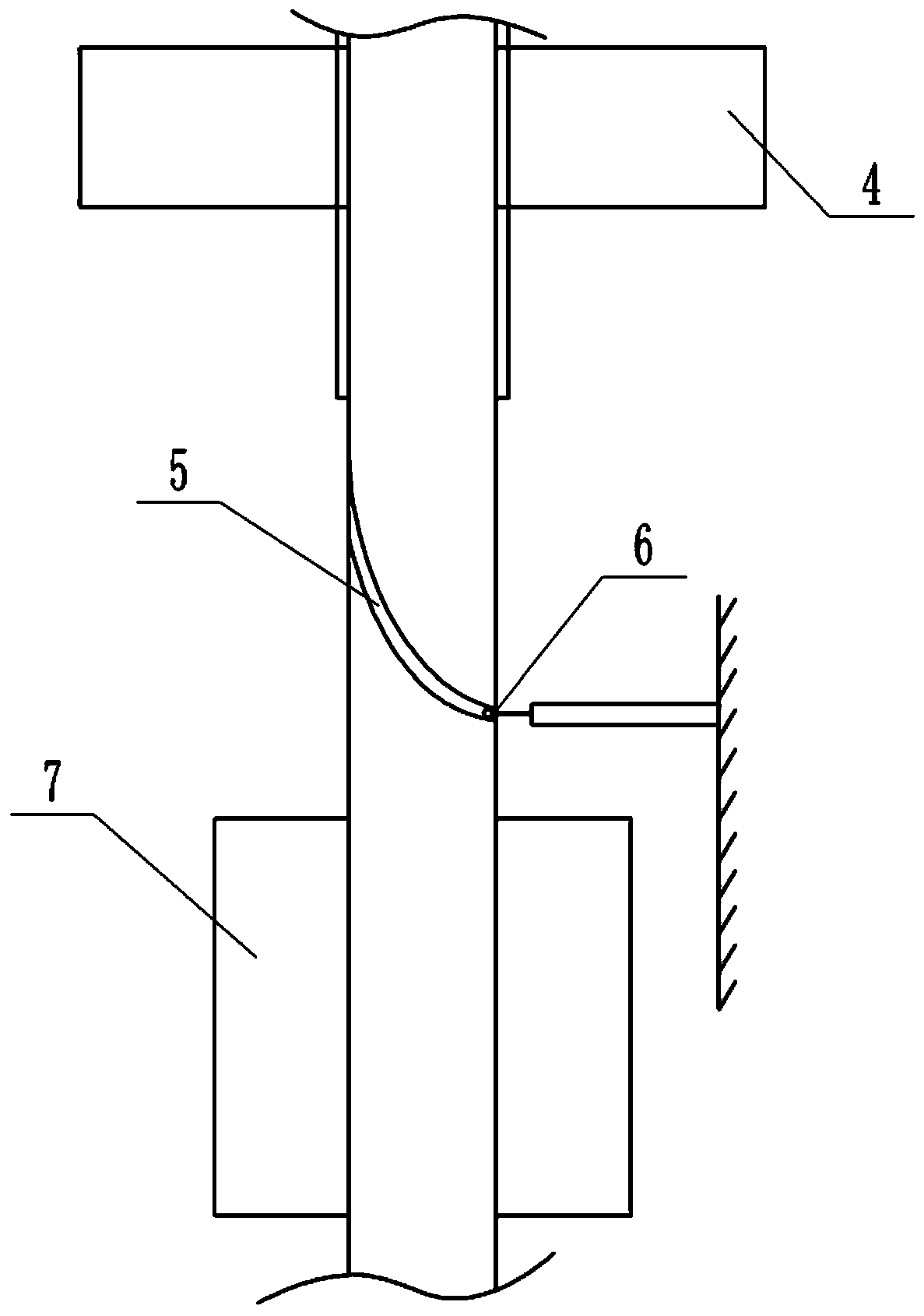 Textile machine yarn storage device