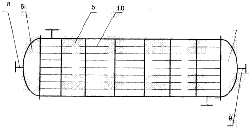 A shell-and-tube heat exchanger with porous medium two-phase flow and its stabilizing device