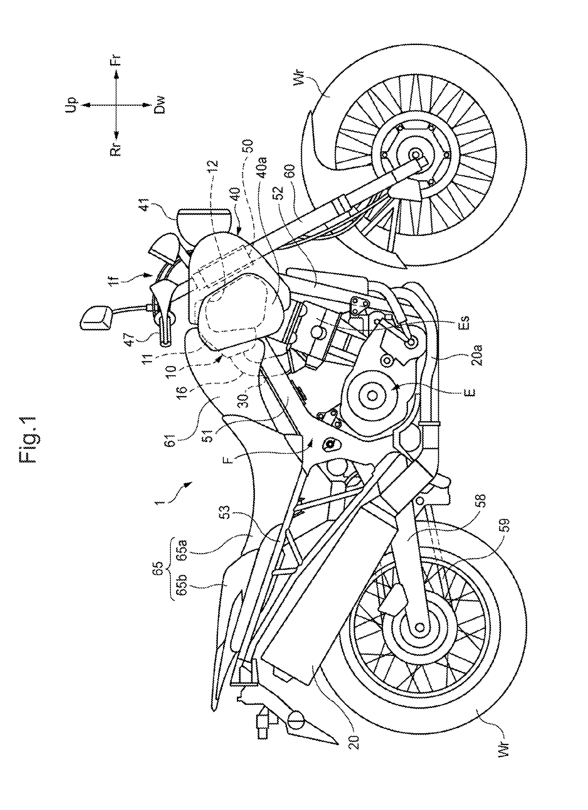 Straddle type vehicle