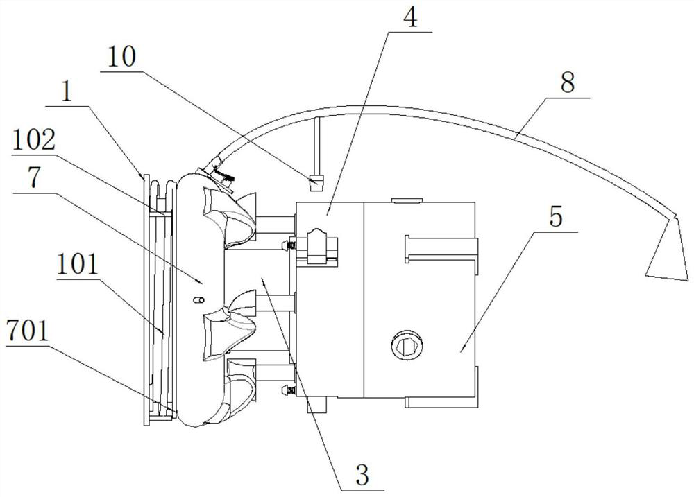 Multifunctional positioning tool for automobile part machining