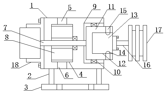 Turbine suction device for sand dredging ship