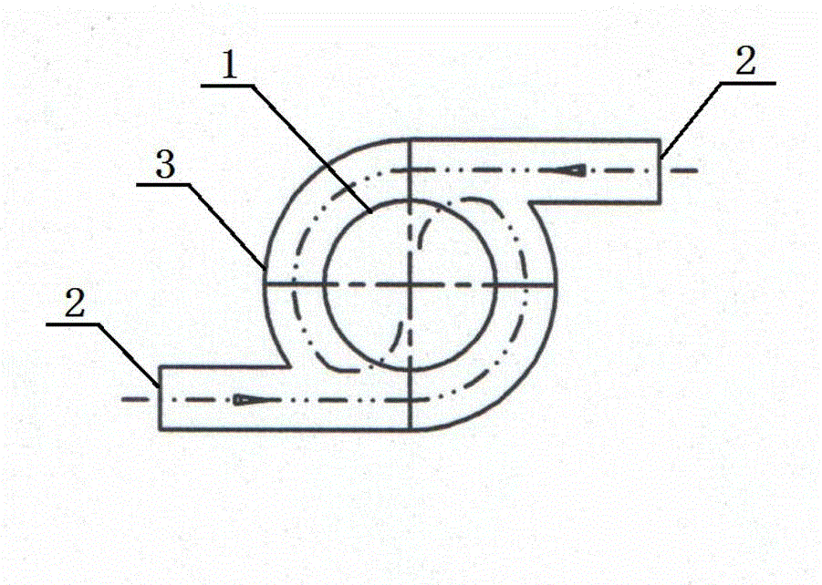 High-temperature cyclone secondary deduster